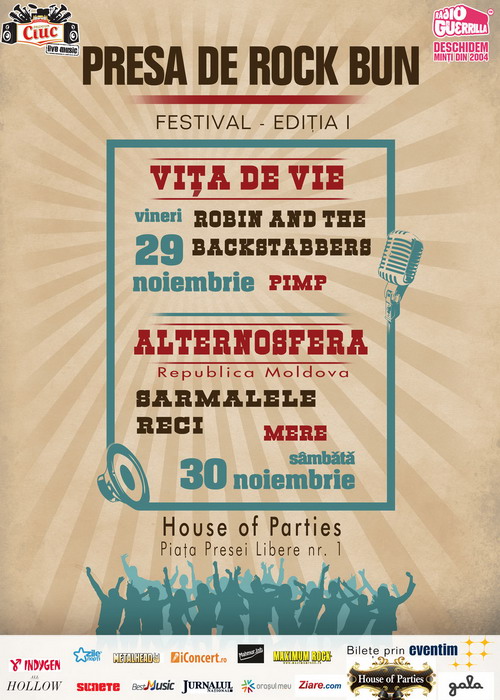 Presa de Rock Bun, un nou festival/petrecere pentru trupe locale!